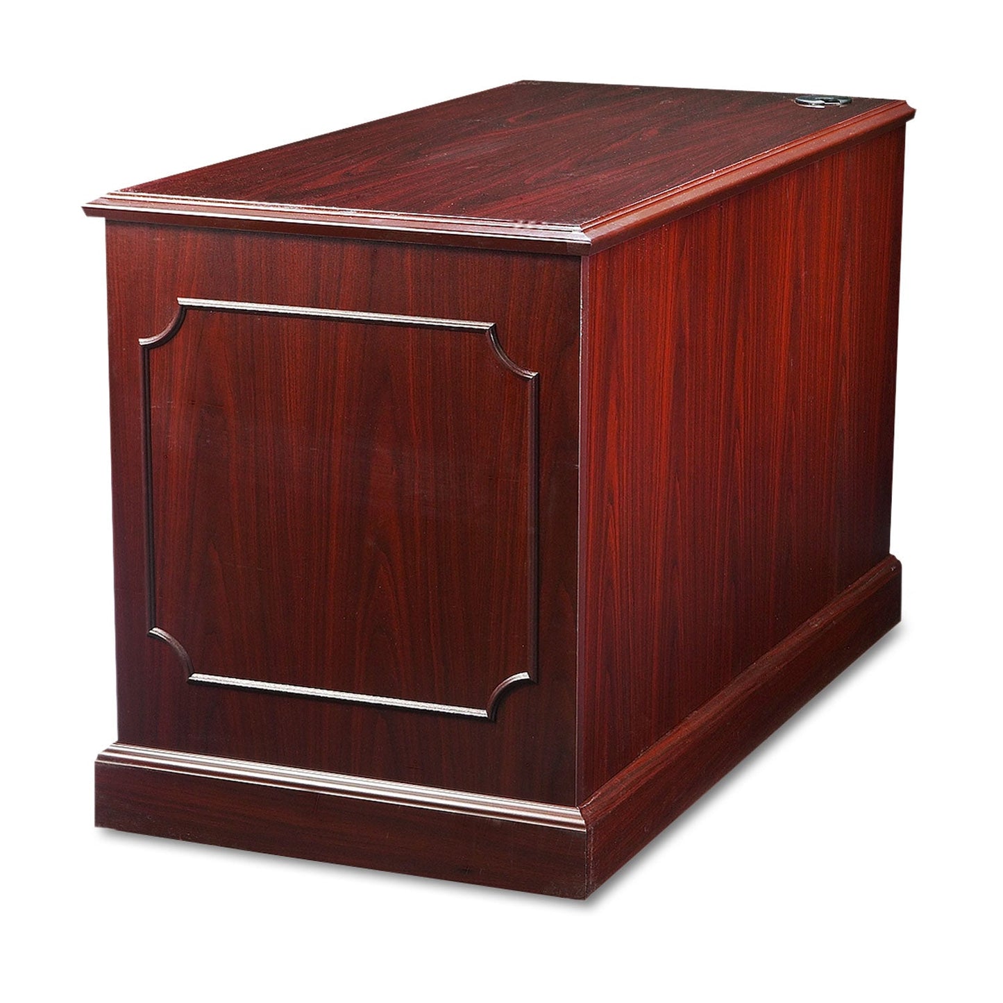 HON 94000 Series "L" Workstation Right Return, 48w x 24d x 29.5h, Mahogany