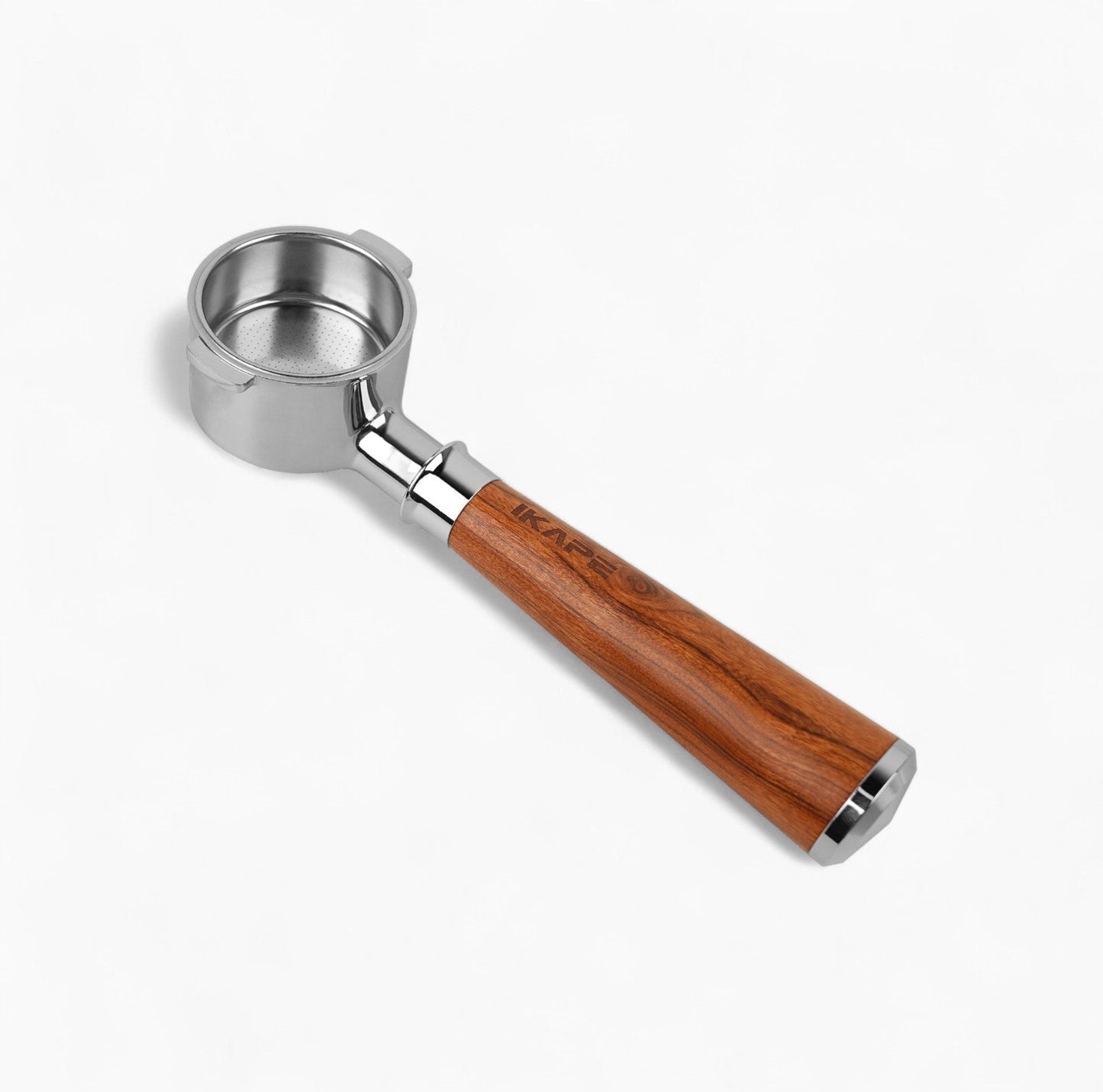 Solid Wood Handle Bottomless Portafilter