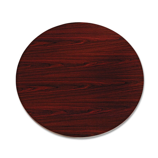 HON 10500 Series Round Table Top, 42" Diameter, Mahogany