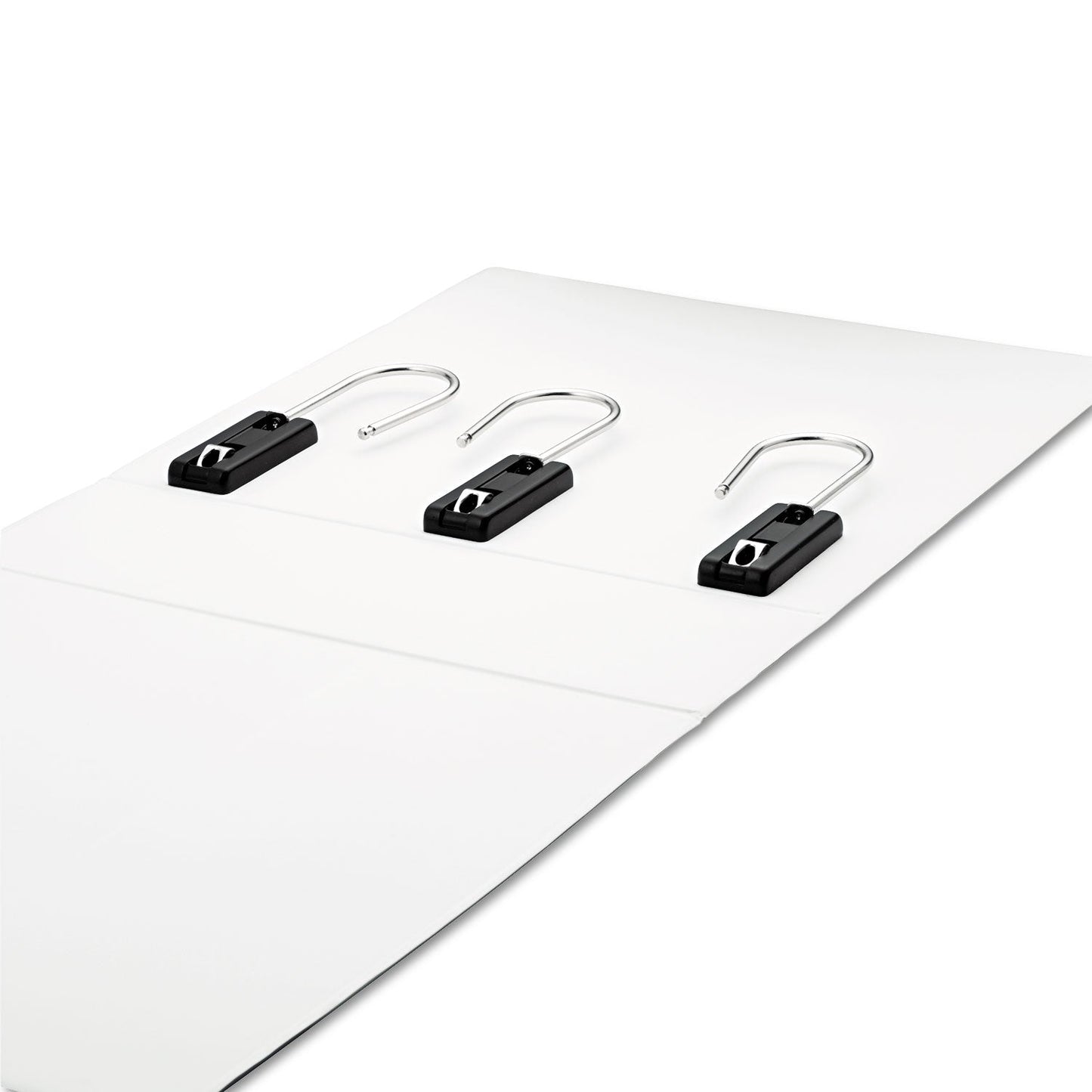 find It Gapless Loop Ring View Binder, 3 Rings, 5" Capacity, 11 x 8.5, White