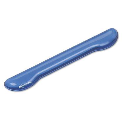 Innovera Gel Keyboard Wrist Rest, 18.25 x 2.87, Blue
