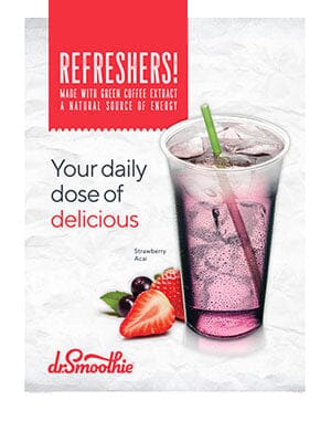 Dr. Smoothie Refresher: Strawberry Acai
