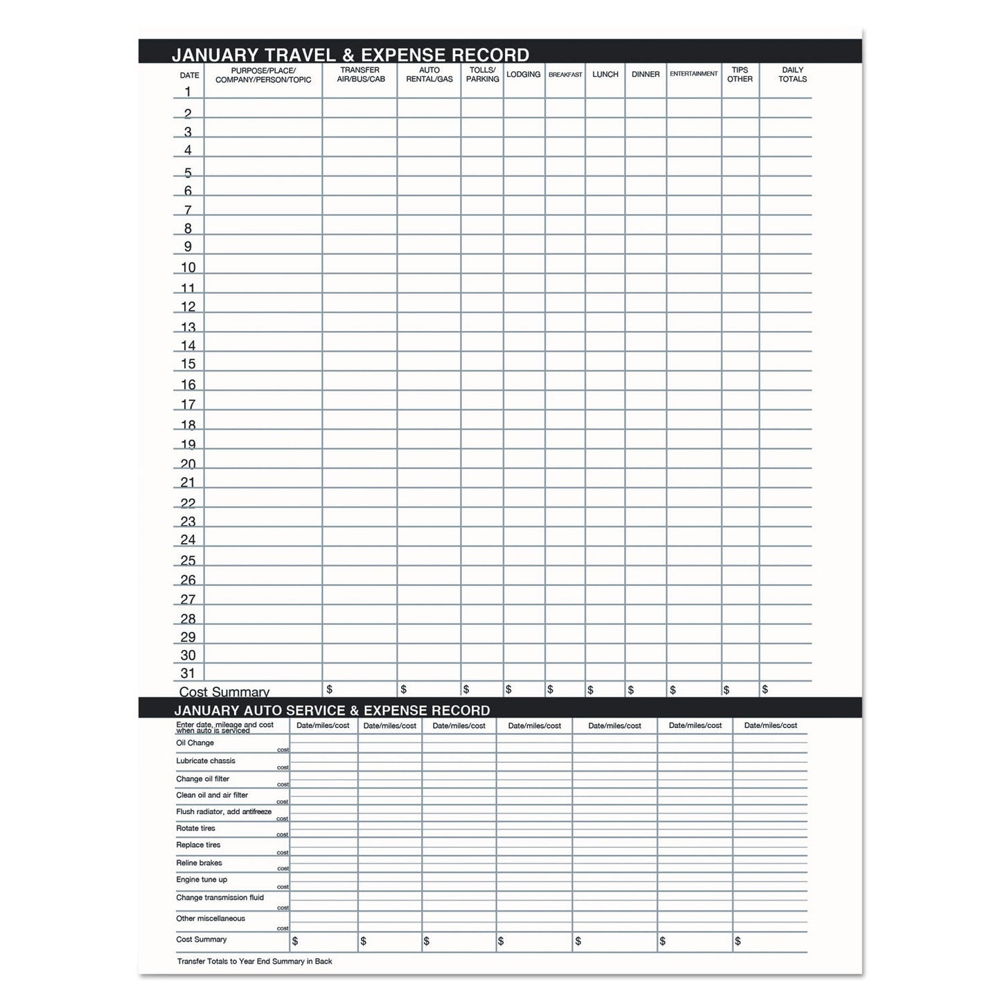 House of Doolittle 14-Month Recycled Ruled Monthly Planner, 8.75 x 6.78, Black Cover, 14-Month (Dec to Jan): 2022 to 2024