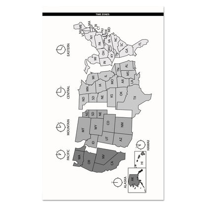 House of Doolittle Recycled Weekly Appointment Book, 8 x 5, Black Cover, 12-Month (Jan to Dec): 2023