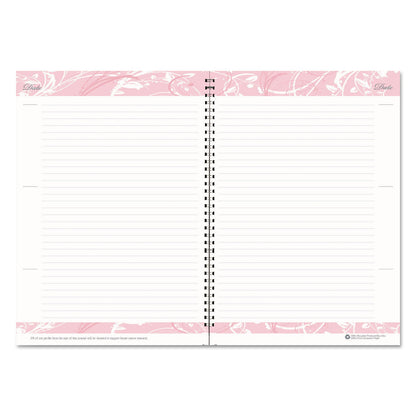 House of Doolittle Breast Cancer Awareness Recycled Ruled Monthly Planner/Journal, 10 x 7, Pink Cover, 12-Month (Jan to Dec): 2023