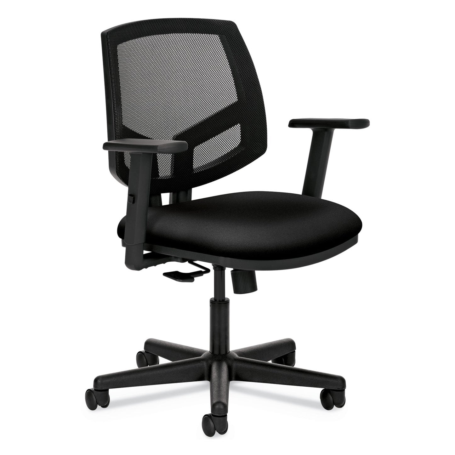 HON Volt Series Mesh Back Task Chair with Synchro-Tilt, Supports Up to 250 lb, 17.75" to 21.88" Seat Height, Black