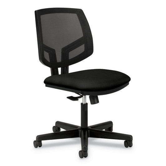 HON Volt Series Mesh Back Task Chair, Supports Up to 250 lb, 18.25" to 22.38" Seat Height, Black