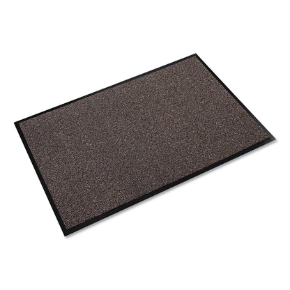 Crown Walk-A-Way Indoor Wiper Mat, Olefin, 36 x 60, Brown