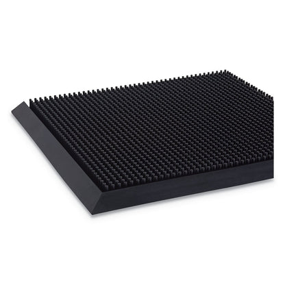 Crown Mat-A-Dor Entrance/Scraper Mat, Rubber, 24 x 32, Black