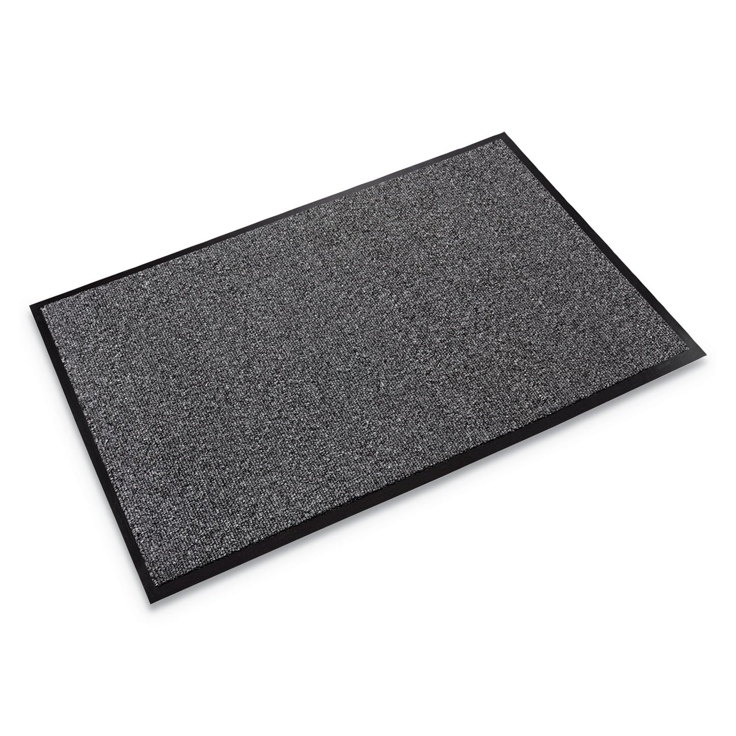 Crown Walk-A-Way Indoor Wiper Mat, Olefin, 48 x 72, Gray