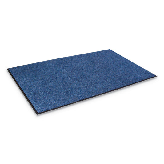 Crown Rely-On Olefin Indoor Wiper Mat, 48 x 72, Marlin Blue
