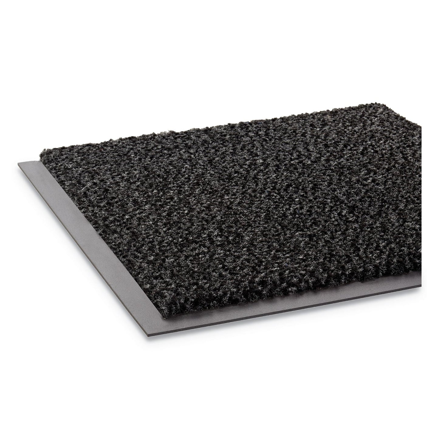 Crown Dust-Star Microfiber Wiper Mat, 36 x 120, Charcoal