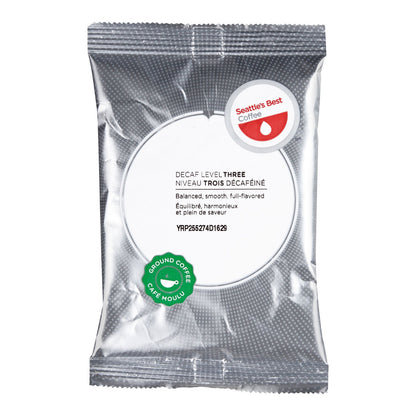 Seattle's Best Premeasured Coffee Packs, Decaf Portside Blend, 2 oz Packet, 18/Box