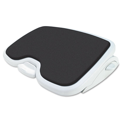 Kensington SoleMate Comfort Footrest with SmartFit System, 21.5w x 14d x 3.5 to 5h, Gray/Black