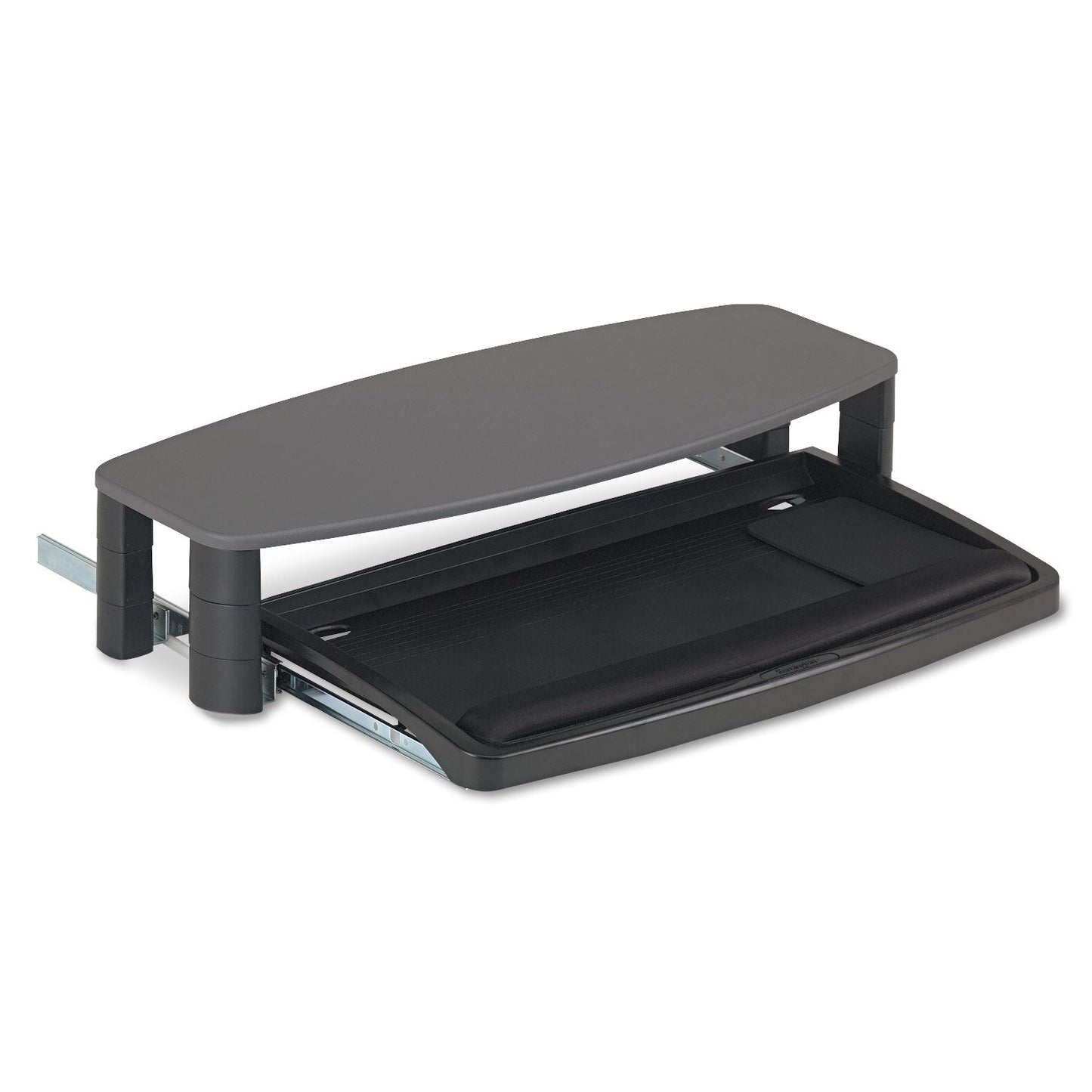 Kensington Over/Under Keyboard Drawer with SmartFit System, 14.5w x 23d, Black