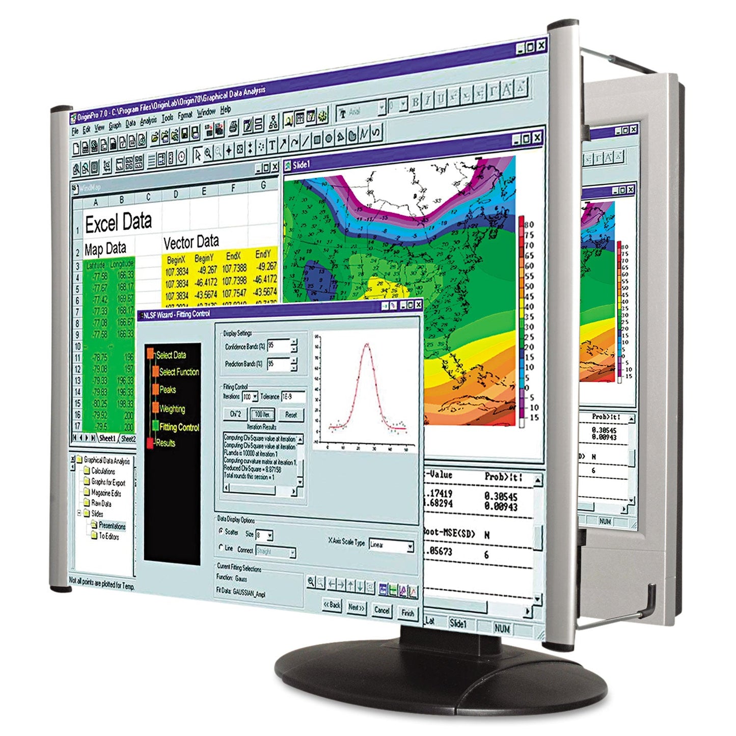 Kantek LCD Monitor Magnifier Filter, Fits 17" LCD