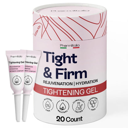 Vag Tightening Gel for Intimate Hydration & Rejuvenation   Natural Tightening Support for Vag Health   Feminine Care Gel for Dryness Firmness & Moisture Balance (20 Count (Pack of 1))