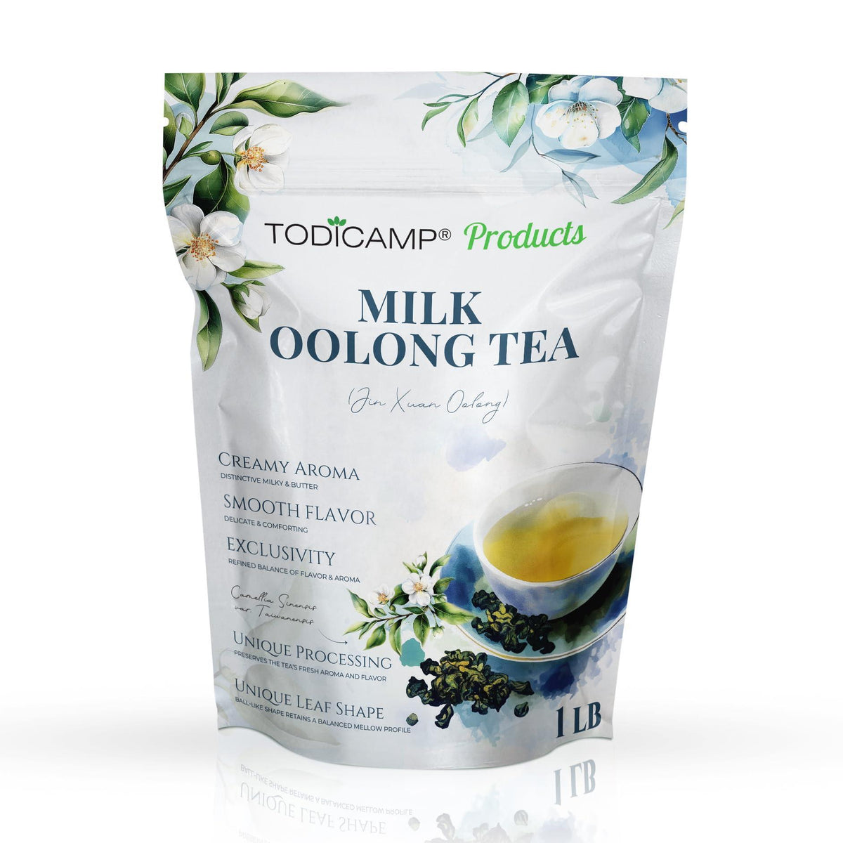Milk Oolong Tea Loose Leaf – Double Milky Aroma & Smooth Taste Premium Chinese Oolong Tea  Bulk Loose Leaf Tea Tin  Afternoon & Asian Tea (1 lb)