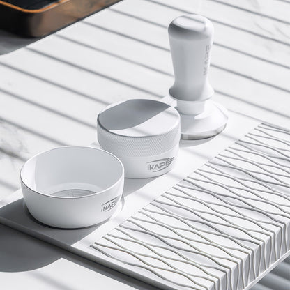 Espresso White Tamper & Distributor