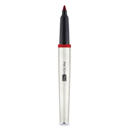 Zebra PM-701 Permanent Marker, Medium Bullet Tip, Red
