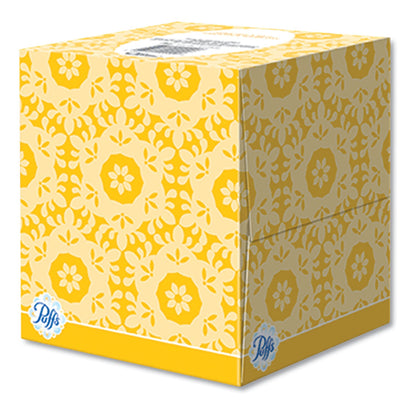 Puffs Facial Tissue, 2-Ply, White, 64 Sheets/Box
