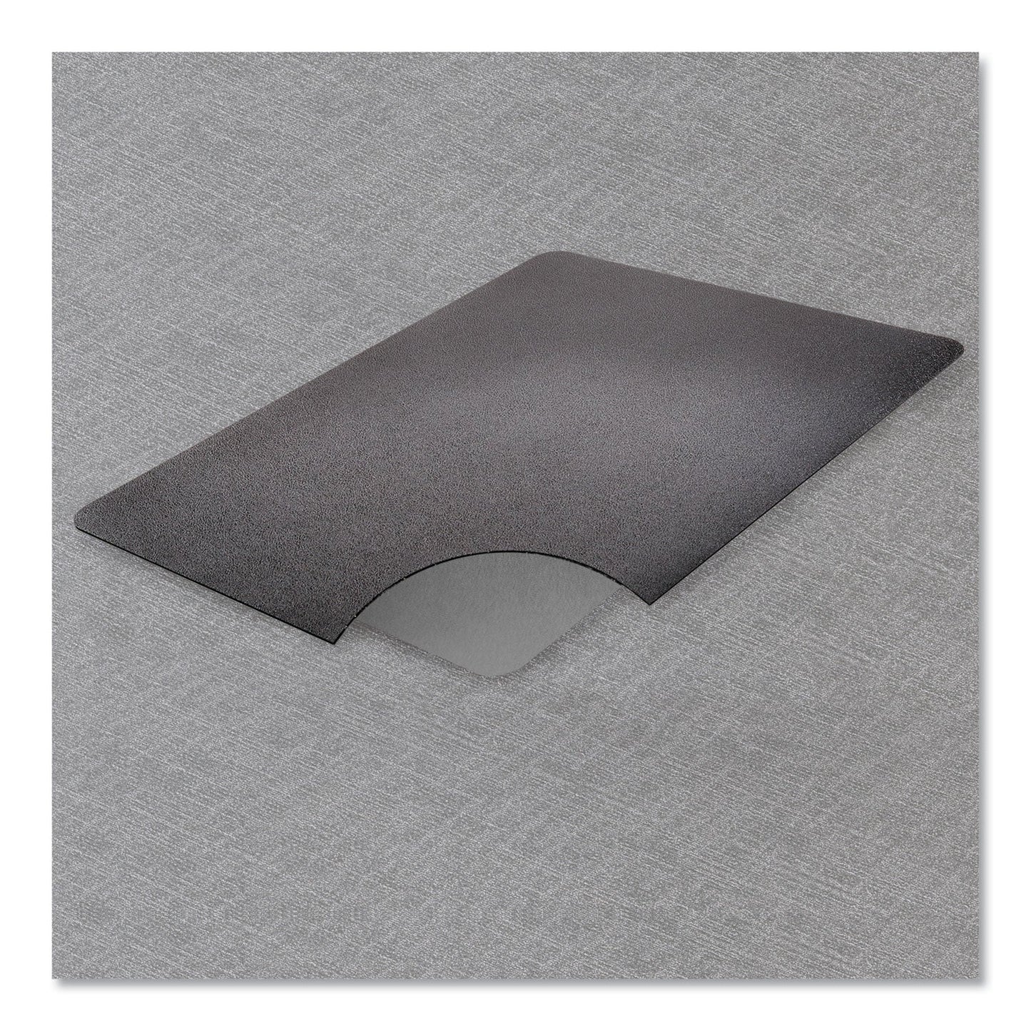 deflecto Ergonomic Sit Stand Mat, 48 x 36, Black