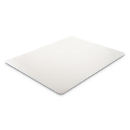 deflecto EconoMat Occasional Use Chair Mat, Low Pile Carpet, Roll, 46 x 60, Rectangle, Clear