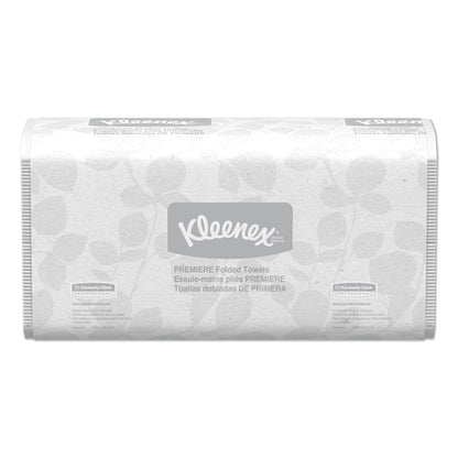Kleenex Premiere Folded Towels, 7.8 x 12.4, White, 120/Pack, 25 Packs/Carton