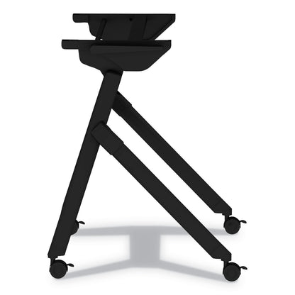 Alera Flip and Nest Table Base, 32.25w x 23.63d x 28.5h, Black