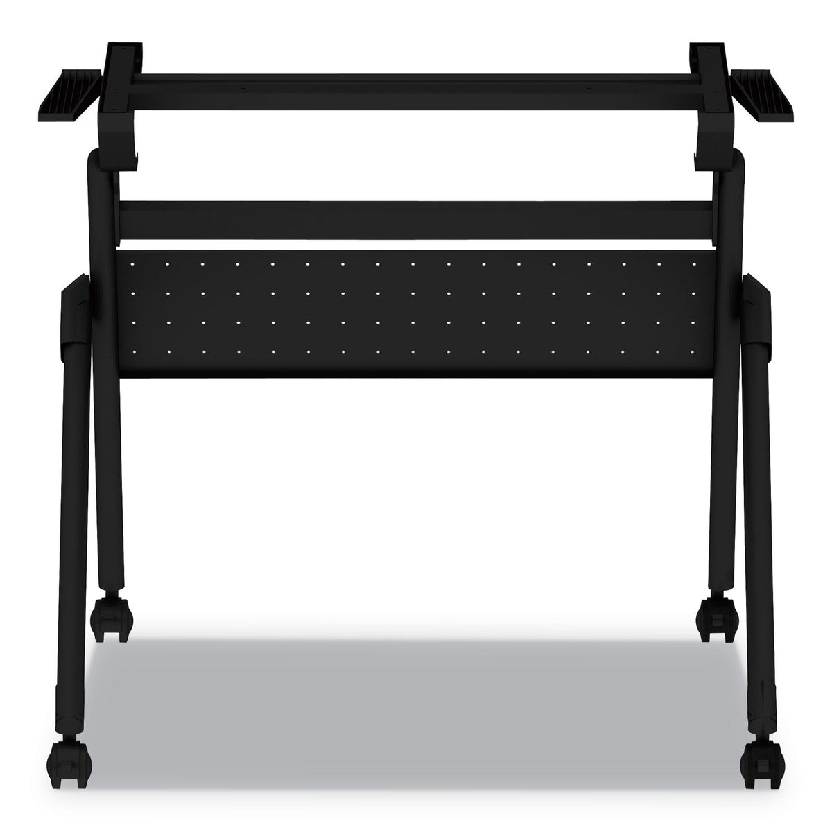 Alera Flip and Nest Table Base, 32.25w x 23.63d x 28.5h, Black