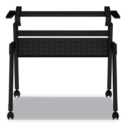 Alera Flip and Nest Table Base, 32.25w x 23.63d x 28.5h, Black