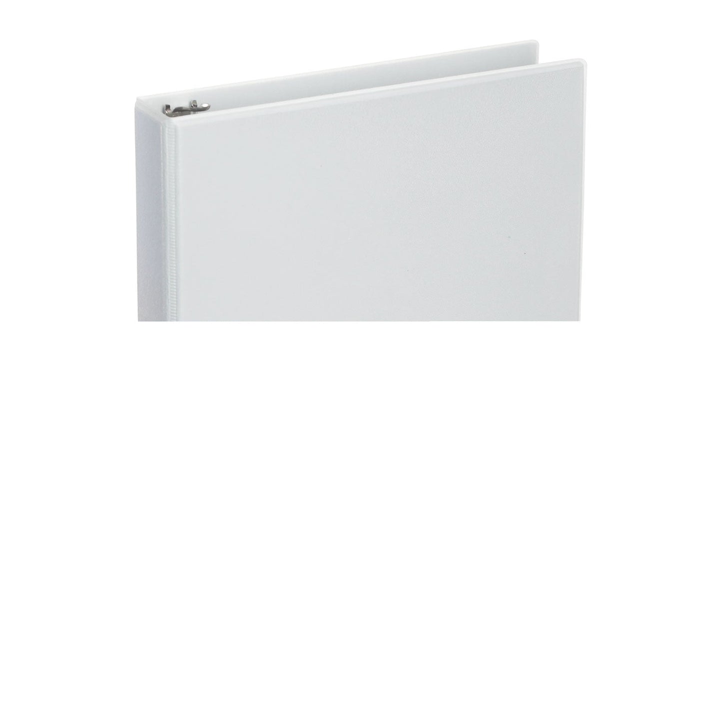 Universal Deluxe Round Ring View Binder, 3 Rings, 1.5" Capacity, 11 x 8.5, White