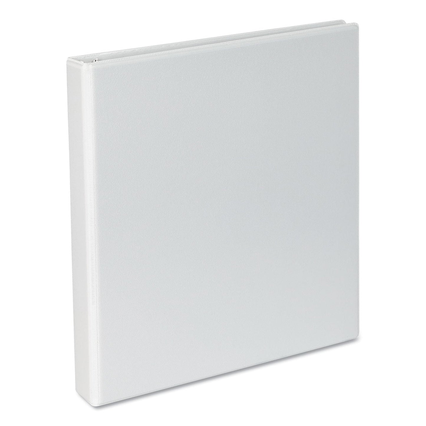 Universal Slant D-Ring View Binder, 3 Rings, 1" Capacity, 11 x 8.5, White