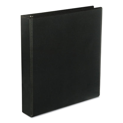 Universal Slant D-Ring View Binder, 3 Rings, 1.5" Capacity, 11 x 8.5, Black