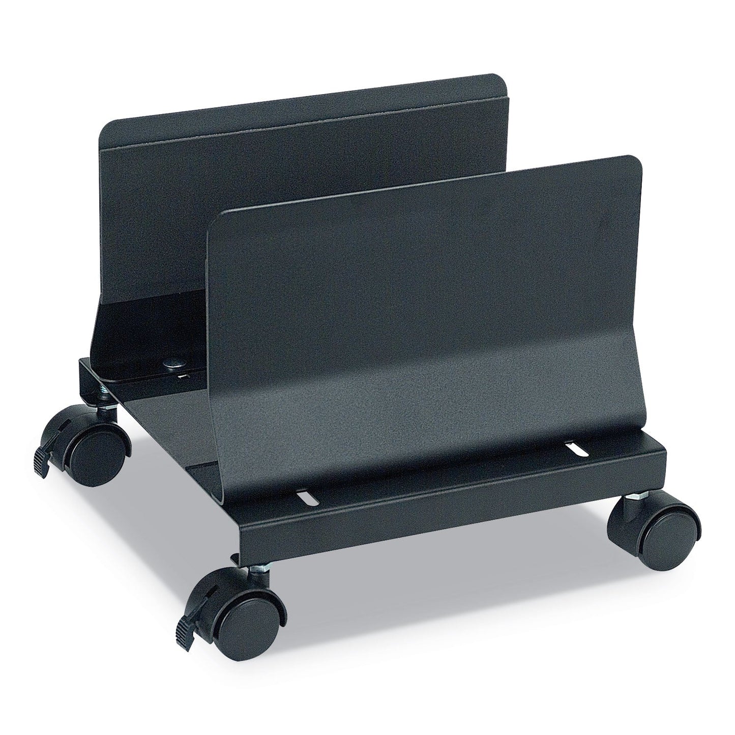 Innovera Metal Mobile CPU Stand, 10.25w x 10.63d x 9.75h, Light Gray