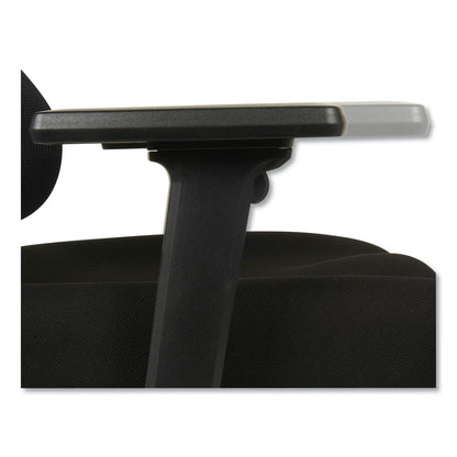 Alera Elusion II Series Suspension Mesh Mid-Back Synchro Seat Slide Chair, Supports 275 lb, 18.11" to 20.35" Seat, Black