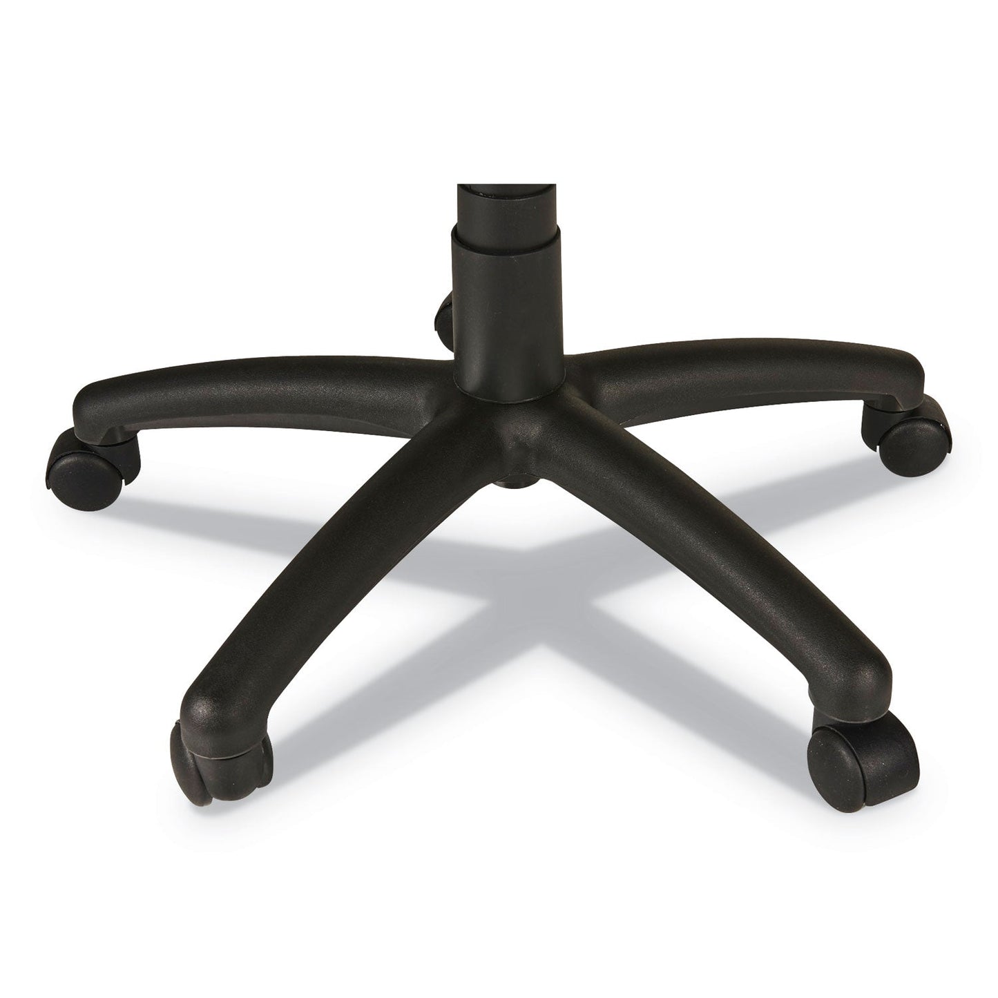 Alera Elusion II Series Mesh Mid-Back Synchro Seat Slide Chair, Supports Up to 275 lb, 17.51" to 21.06" Seat Height, Black