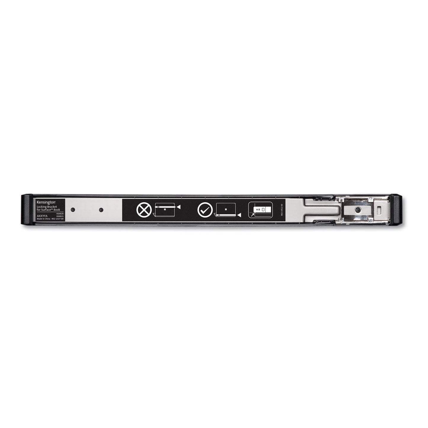 Kensington Locking Bracket for 13.5" Surface Book with MicroSaver 2.0 Keyed Lock