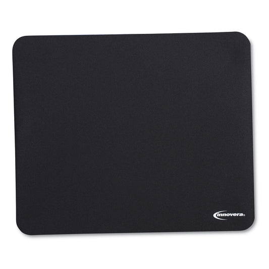 Innovera Latex-Free Mouse Pad, 9 x 7.5, Black
