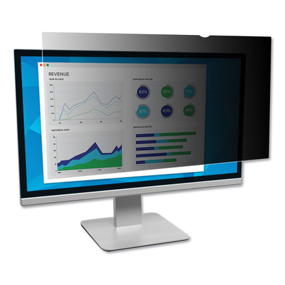3M Frameless Blackout Privacy Filter for 17" Monitor