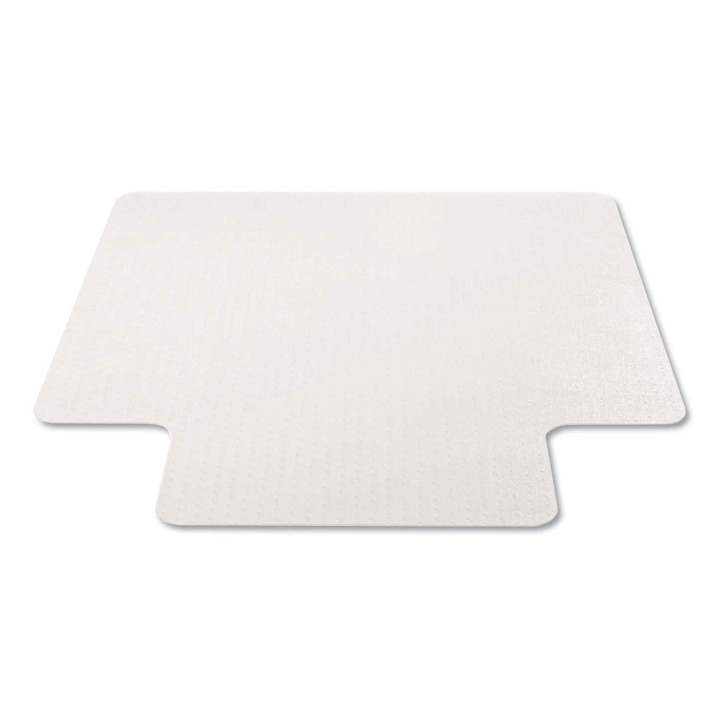 deflecto EconoMat Occasional Use Chair Mat, Low Pile Carpet, Roll, 36 x 48, Lipped, Clear