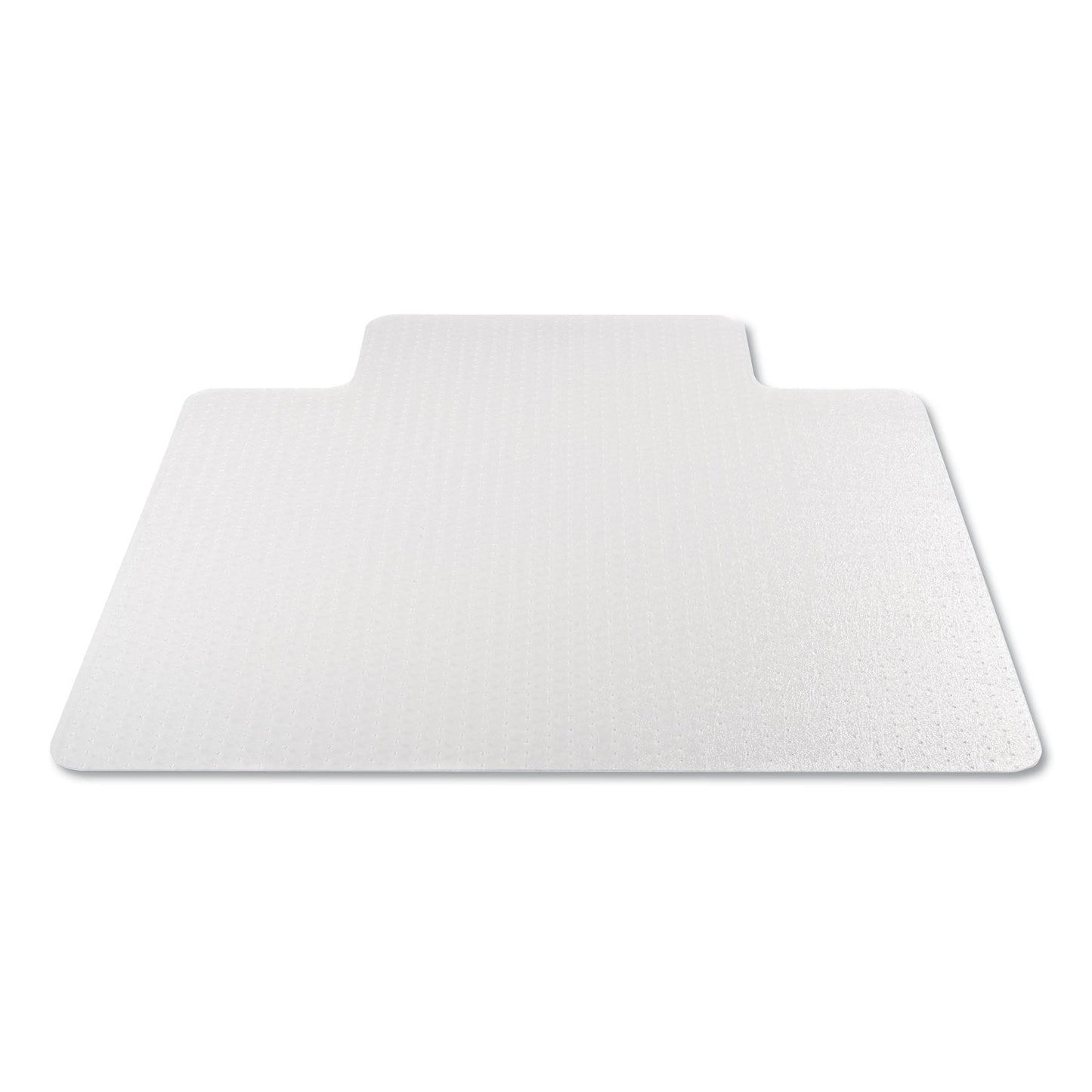 deflecto EconoMat Occasional Use Chair Mat, Low Pile Carpet, Roll, 36 x 48, Lipped, Clear