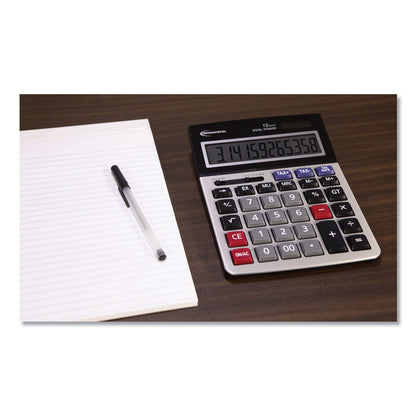 Innovera 15975 Large Display Calculator, 12-Digit LCD