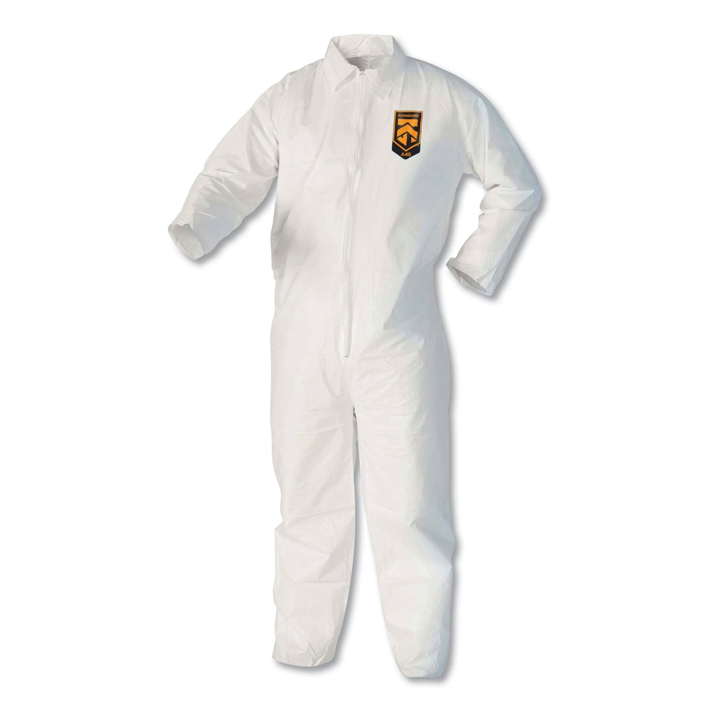 KleenGuard A40 Coveralls, White, Large, 25/Carton