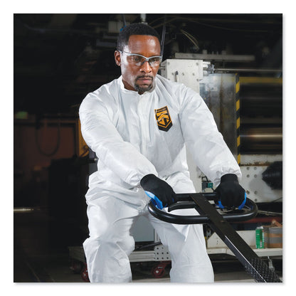 KleenGuard A20 Breathable Particle Protection Coveralls, Zip Closure, X-Large, White