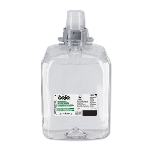 GOJO Green Certified Foam Hand Cleaner, Unscented, 2,000 mL Refill, 2/Carton