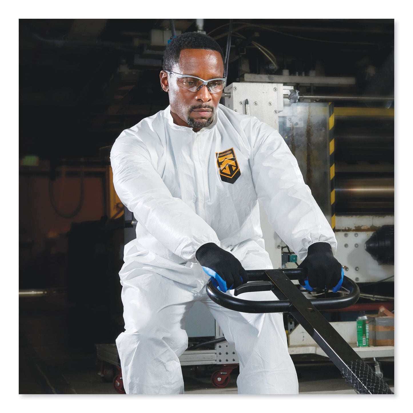 KleenGuard A30 Elastic-Back Coveralls, White, 2X-Large, 25/Carton
