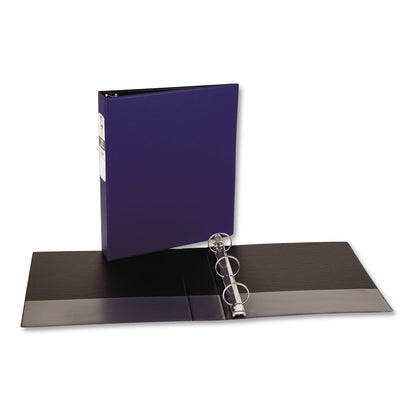 Avery Economy Non-View Binder with Round Rings, 3 Rings, 2" Capacity, 11 x 8.5, Blue, (3500)