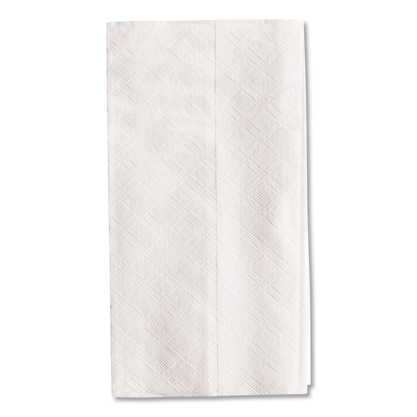 Georgia Pacific Tall Fold Dispenser Napkins, 1-Ply, 7 x 13 1/2, White, 10000/Carton
