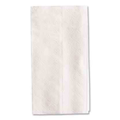 Georgia Pacific Tall Fold Dispenser Napkins, 1-Ply, 7 x 13 1/2, White, 10000/Carton